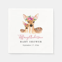 Zoete Herten Moeder En Baby Bloemige Baby Shower S