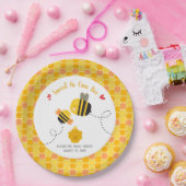 Zoete hoe het Baby shower "Cute Kawaii" kan worden Papieren Bordje (Feest)