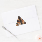 Zoete hond leggend in hooi sticker (Envelop)
