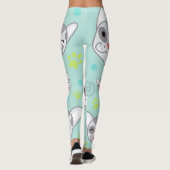 Zoete hond leggings (Achterkant)