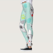 Zoete hond leggings (Links)