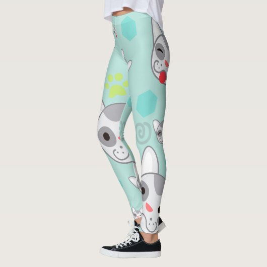 Zoete hond leggings (Links)