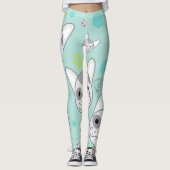 Zoete hond leggings (Voorkant)