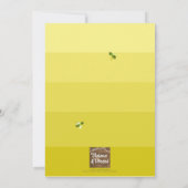 Zoete Honing is Eén Eerste Verjaardag Kaart (Achterkant)