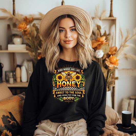 Zoete Honing | Spreuken 16:24 Sweatshirt