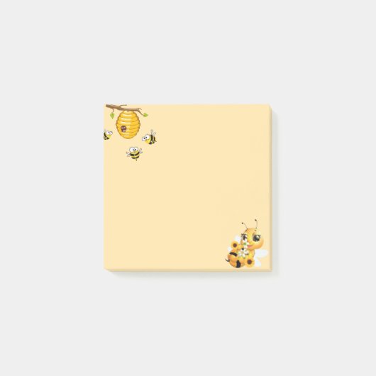 Zoete honingbij post-it® notes (Voorkant)