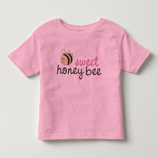Zoete honingbijen kinder shirts (Voorkant)