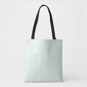 Zoete honingdauw meloen effen kleur tote bag