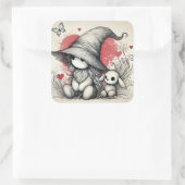 Zoete Horror Muur Kunst 3 Inch Sticker (Tas)