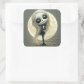 Zoete Horror Muur Kunst 3 Inch Sticker (Tas)