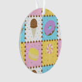 Zoete hunkeren Acryl Ornament (voorkant)