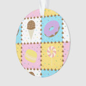 Zoete hunkeren Acryl Ornament (voorkant)