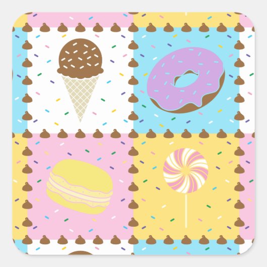 Zoete hunkeren naar Sticker (Voorkant)