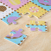 Zoete hunkeren puzzel (Zijkant)