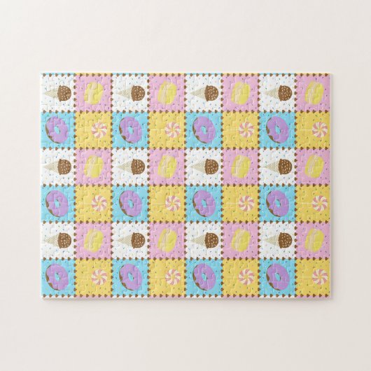 Zoete hunkeren puzzel (Horizontaal)