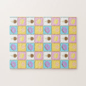 Zoete hunkeren puzzel legpuzzel (Horizontaal)