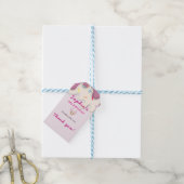Zoete Ijs Verjaardag Cadeaulabel (Met Touw)