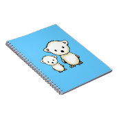 Zoete Ijsberen Notitieboek (Rechterzijde)