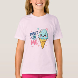 Zoete IJscrème Als Mij T-shirt