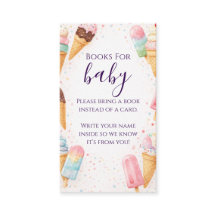 Zoete IJscrème Pastel Kleuren Boeken voor Baby Bor