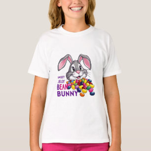 Zoete Jelly Bean Bunny! Meisjes T-shirt