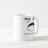 Zoete Jezus Dat is goed (tekst) Koffiemok (Voorkant rechts)