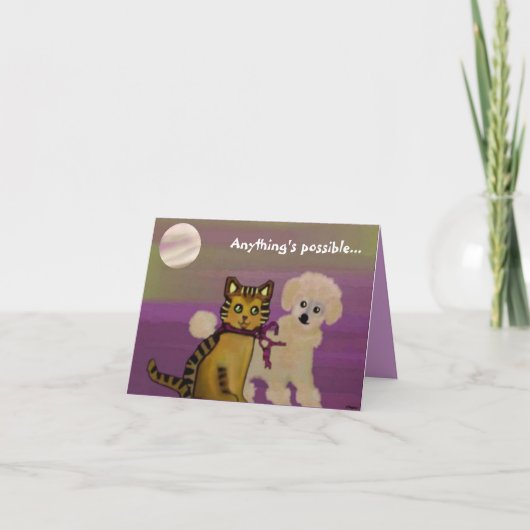 Zoete Kaart LuvValentine (Voorkant)