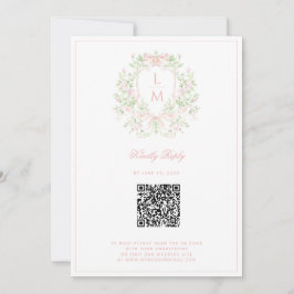 Zoete Kam met Roze Strikken Bewaar de Datum Save The Date