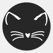 Zoete kat kitten gezicht