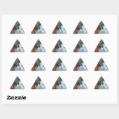 Zoete kat met betoverende ogen sticker (Vel)