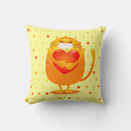 Zoete kat uit liefde, kussen