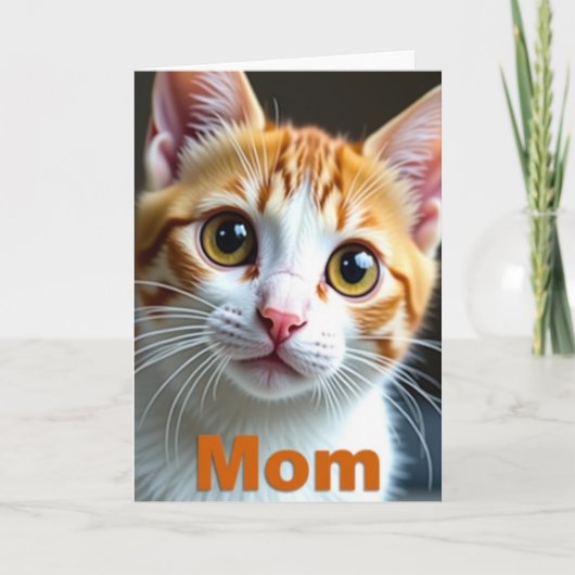 Zoete Kattenmoeder Dag Kaart (Voorkant)