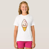 Zoete Kawaii ijs T-shirt (Voorkant volledig)
