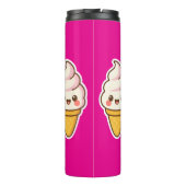 Zoete Kawaii ijs Thermosbeker (Achterkant)