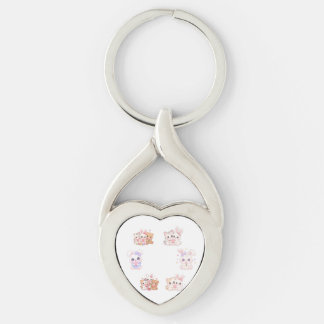 Zoete Kawaii Sleutelhanger voor Beste Vrienden - 