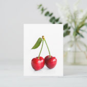 Zoete kers briefkaart (Staand voorkant)