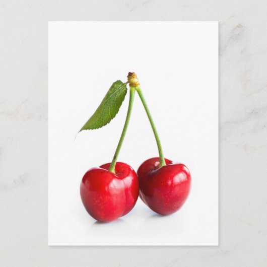 Zoete kers briefkaart (Voorkant)