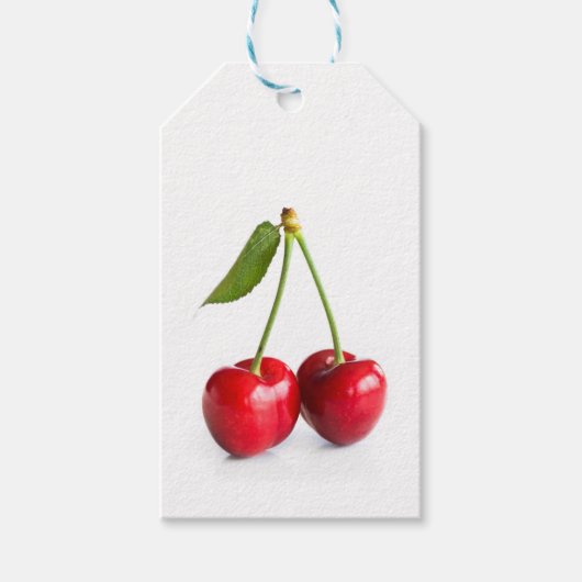 Zoete kers cadeaulabel (Voorkant)