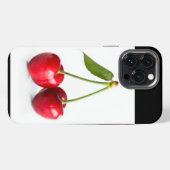 Zoete kers iPhone hoesje (Achterkant horizontaal)