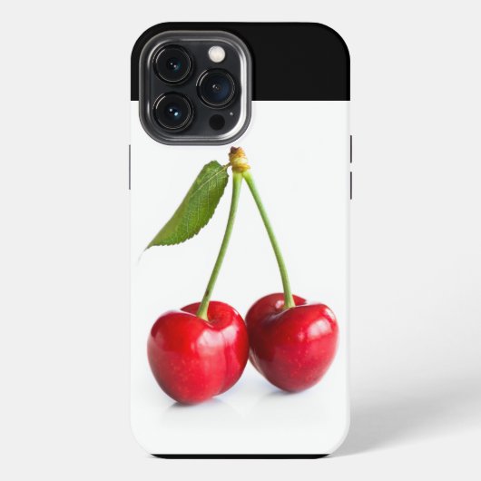 Zoete kers iPhone hoesje (Achterkant)