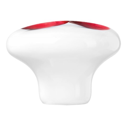 Zoete kers keramische knop (Zijkant)