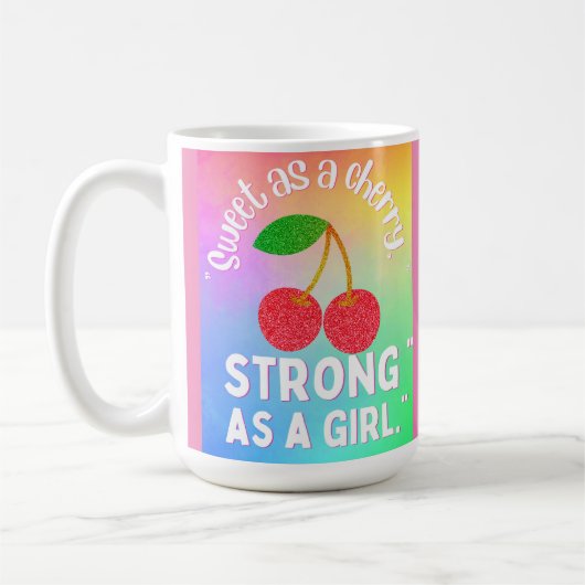 Zoete kers koffiemok (Links)