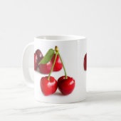 Zoete kers koffiemok (Voorkant links)