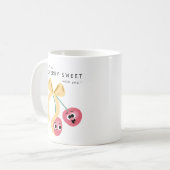 ZOETE KERS KOFFIEMOK (Voorkant links)
