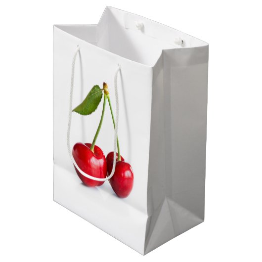 Zoete kers medium cadeauzakje (Voorkant Gekanteld)