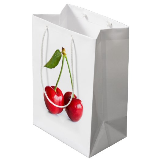 Zoete kers medium cadeauzakje (Achterkant Gekanteld)