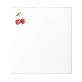 Zoete kers notitieblok (Voorkant)