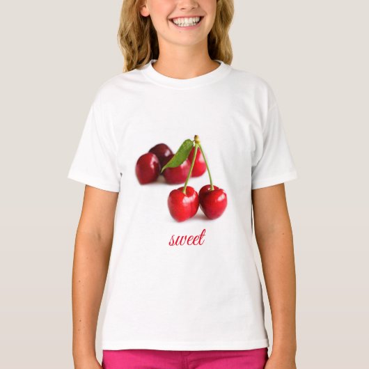 Zoete kers t-shirt (Voorkant)