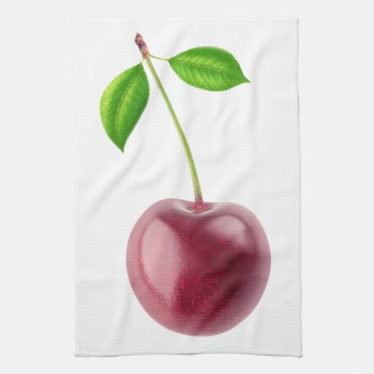 Zoete kers theedoek (Verticaal)