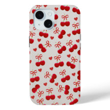 Zoete Kersen Boog iPhone 15 Hoesje 🍒